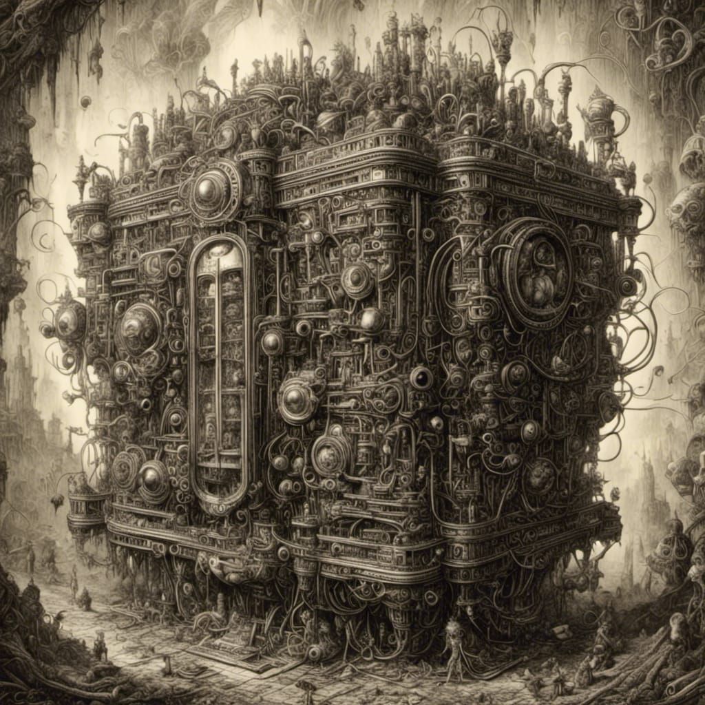 Toaster Transmogrified into Fanciful Futuristic Instrument