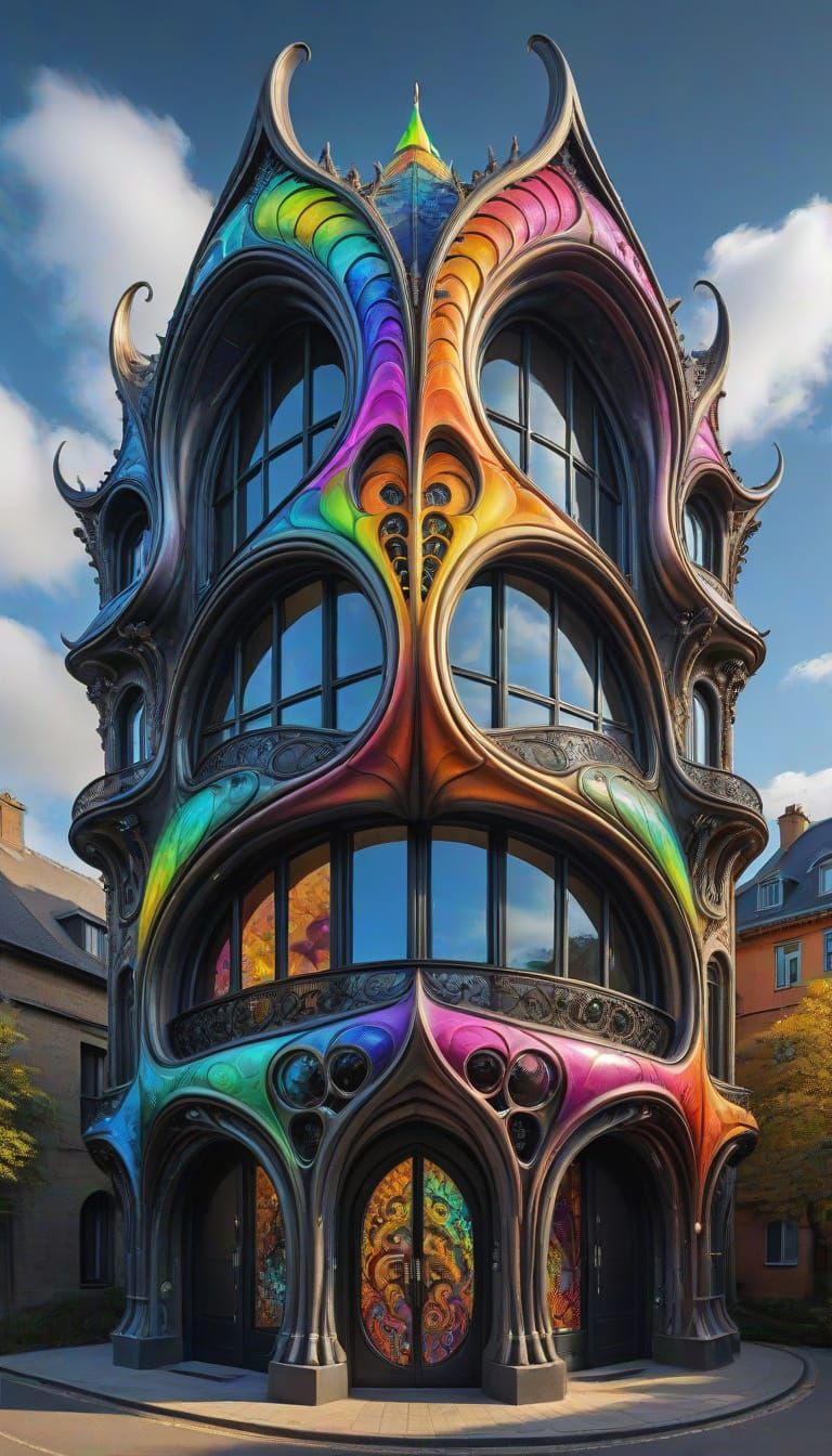 Art Nouveau Elf mansion