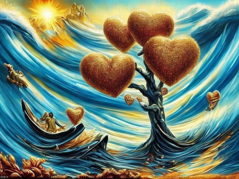 Divine Glory in Nature and Love, Fiery and Free