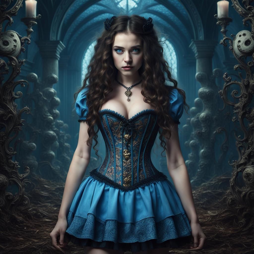 Surreal Gothic Alice In Wonderland in Contemporary Fantasy S...