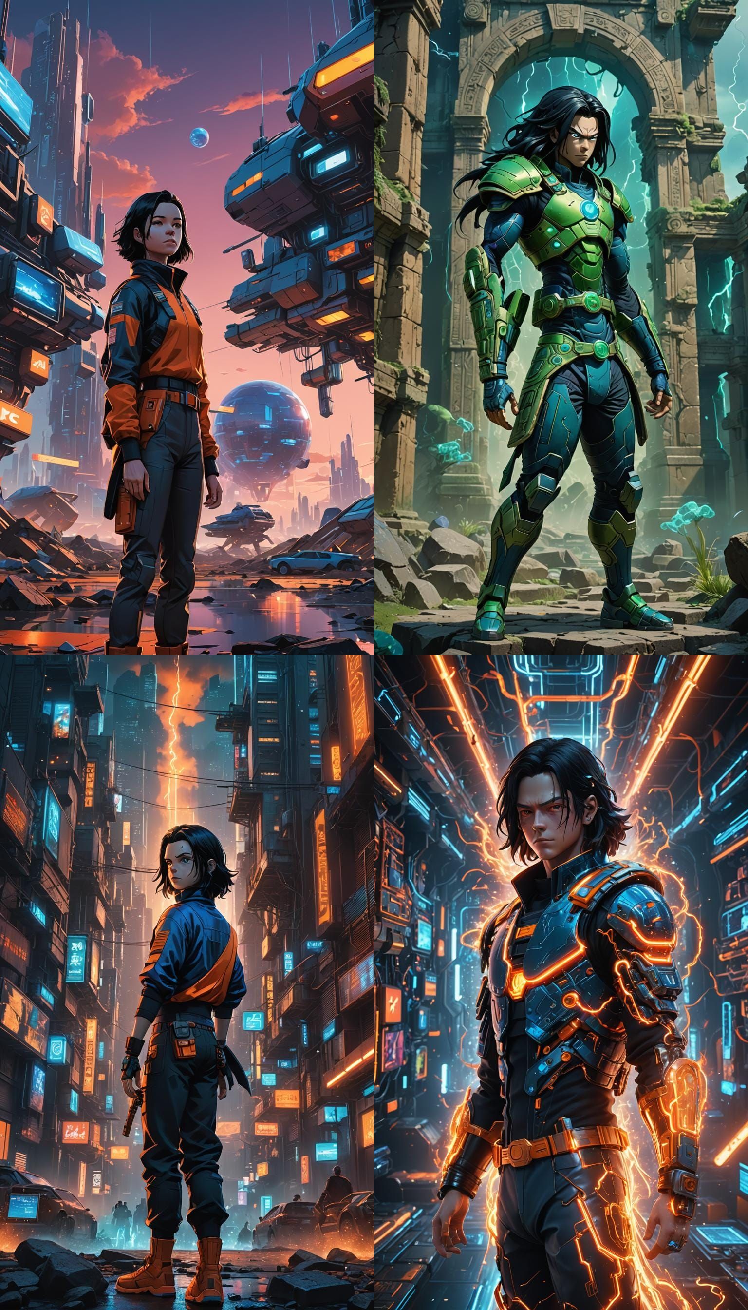 Android Perfection: Epic Fusion of Power and Beauty