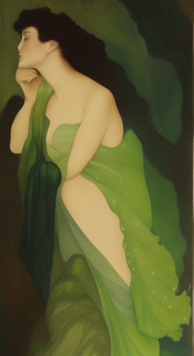 Gaia Emerges in Vibrant, Watercolor-Inspired Artistry