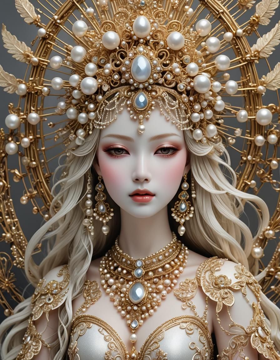 Pearls headdress
