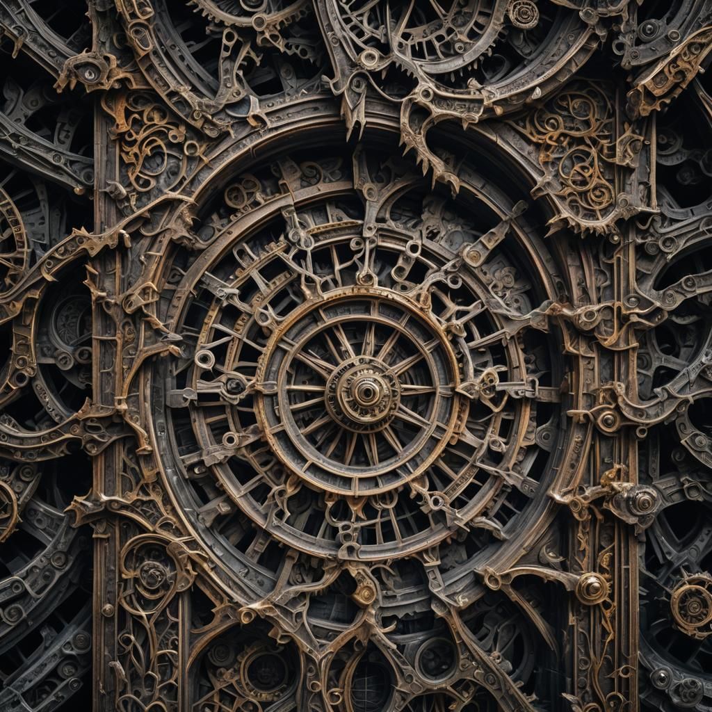 Hyperrealistic Cityscape under Moody Atmospheric Lighting