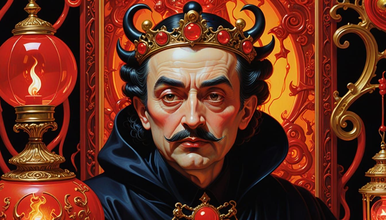 Dark Emperor Radiates Vibrant Energy in a Kaleidoscope of Lo...