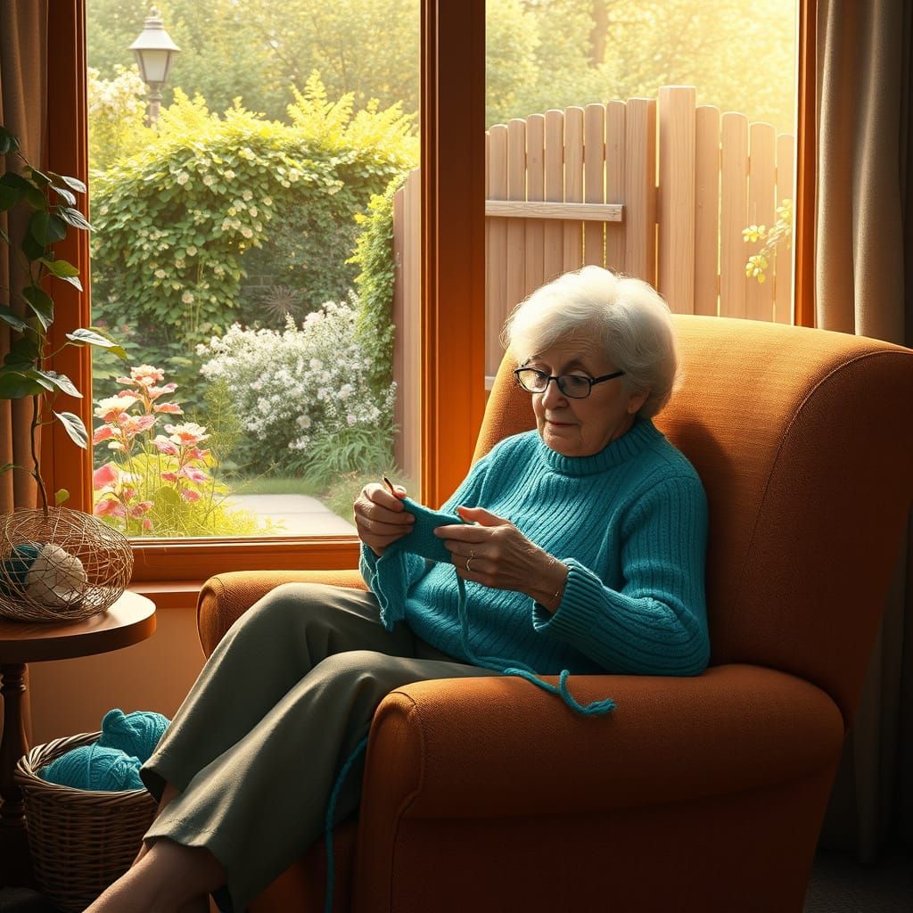 Warmth of Memories in a Serene Garden