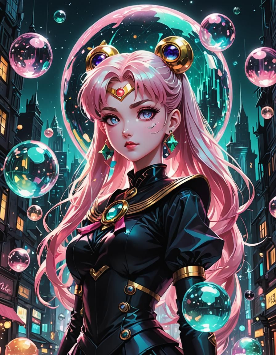 Sailor Moon Pink Haired