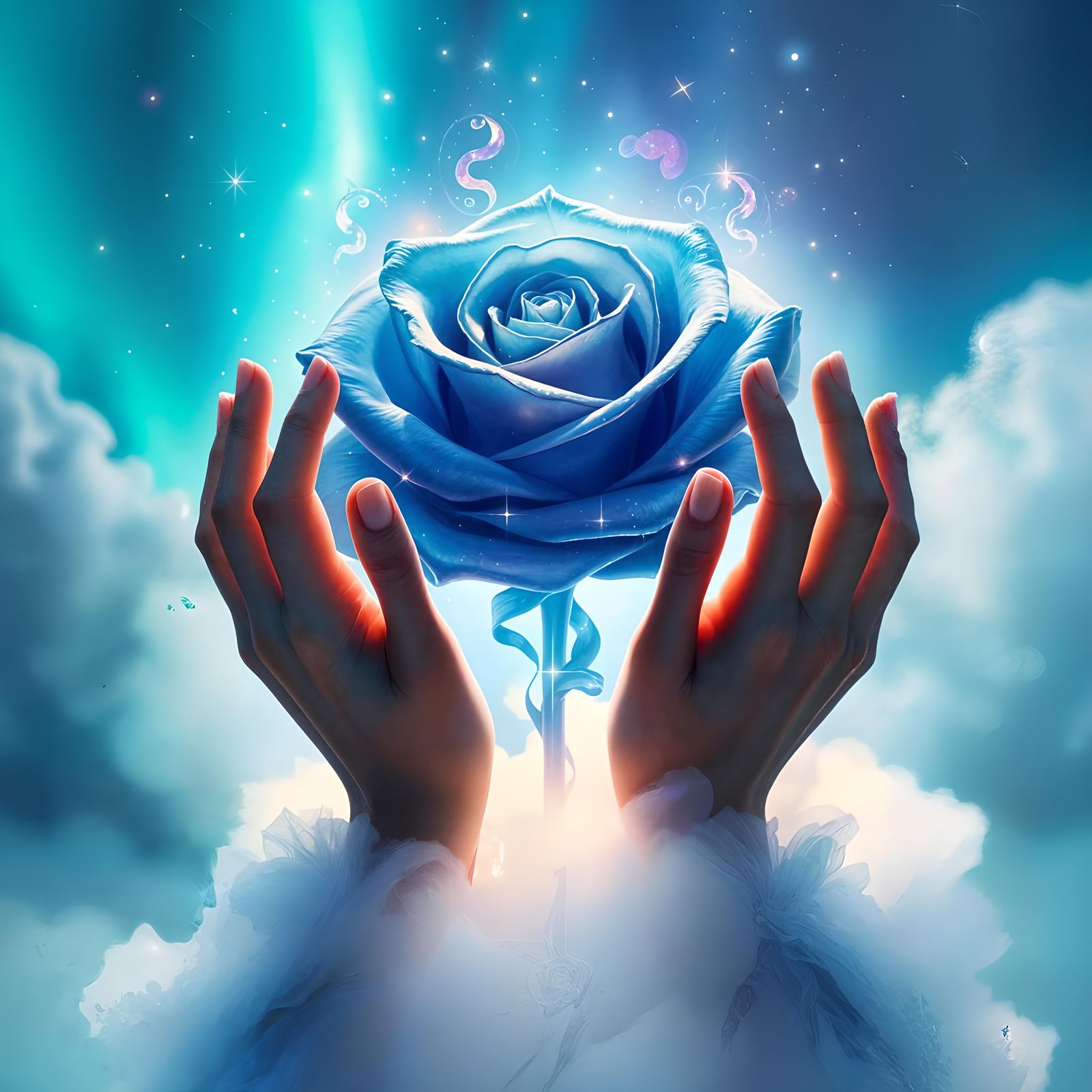 Blue Rose of Enchantment