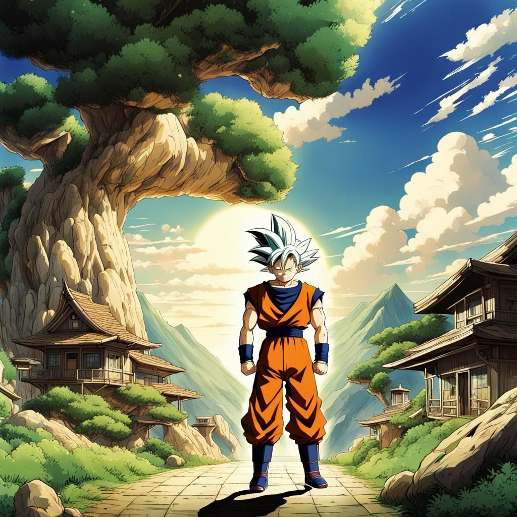 Epic Dragon Ball Z Anime Key Visual