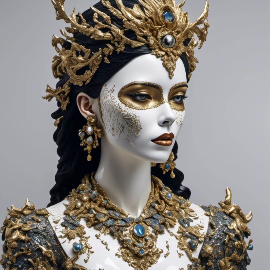 Golden Emperor with Masked Affliction