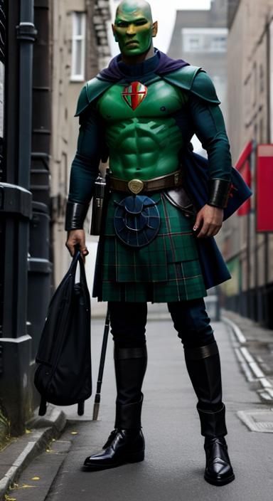 Mysterious Martian Highlander