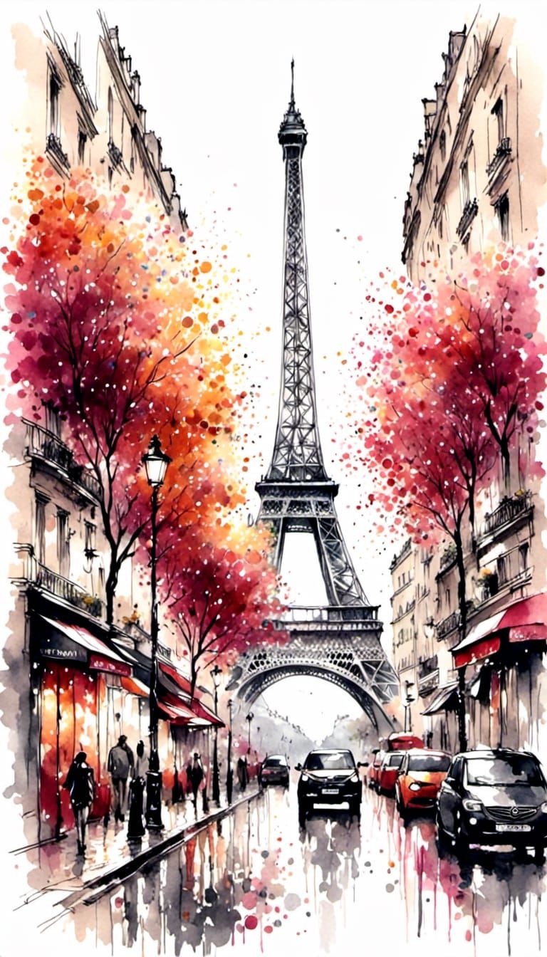 Eiffel Tower in Paris