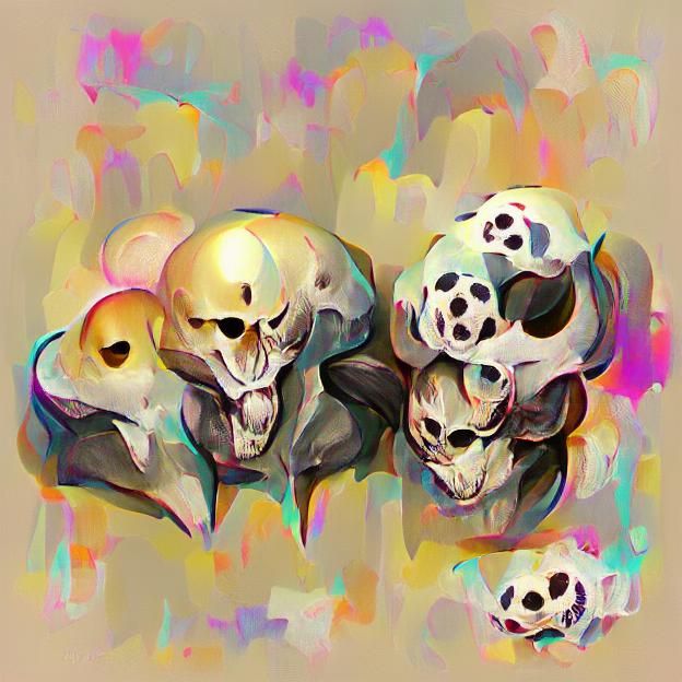 Ancient Skulls in a Forgotten Temple