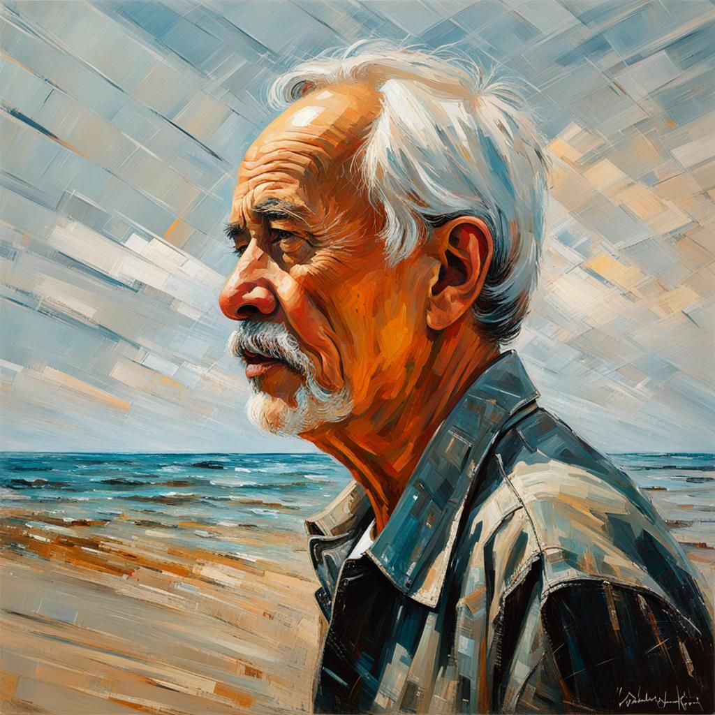 Portrait of Hope and Reflection