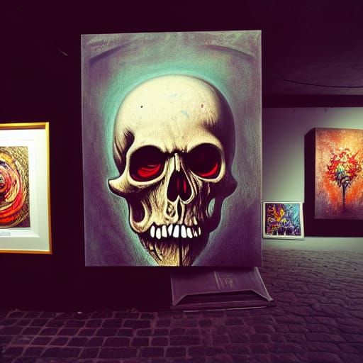 Epic Street Art Fair in Vibrant Colors