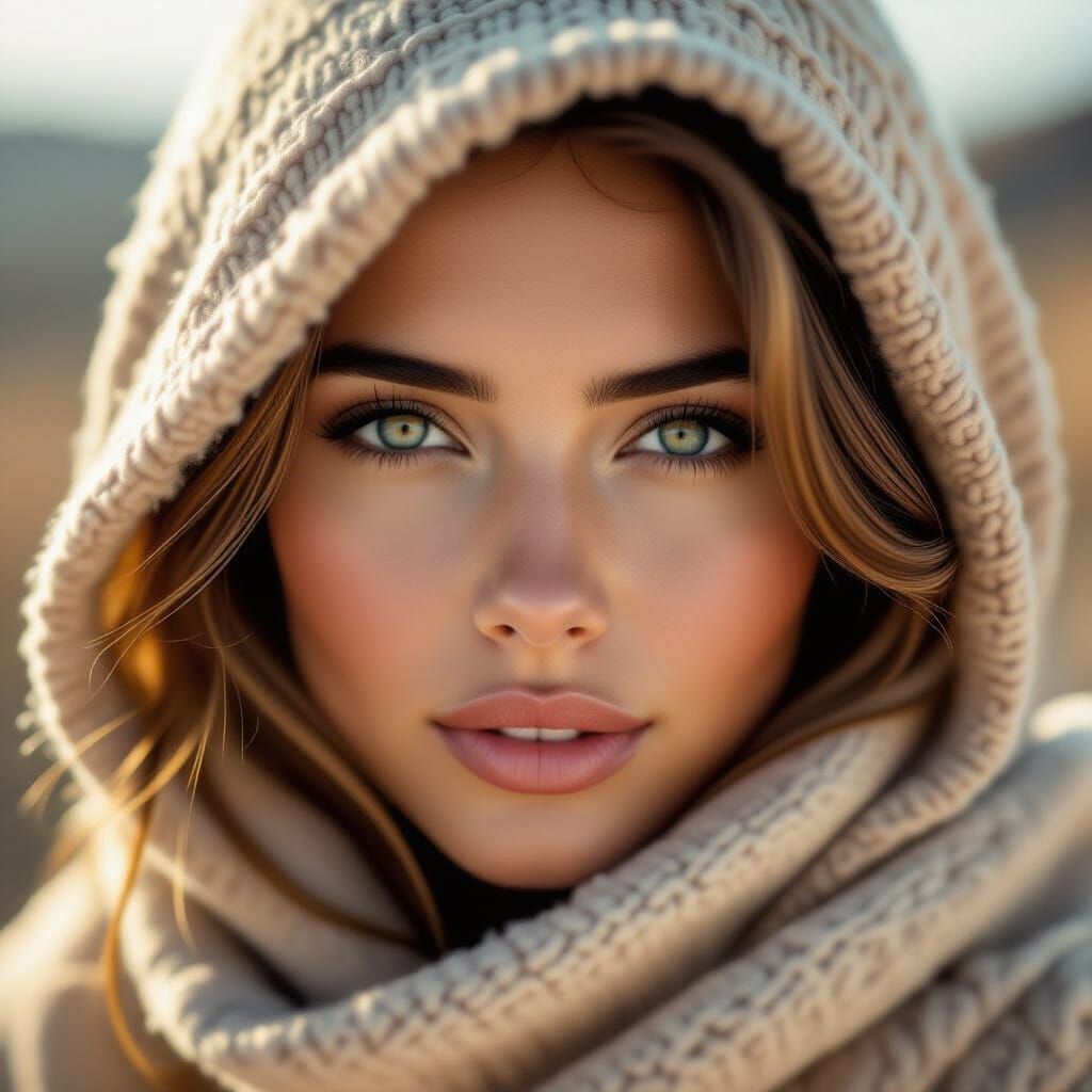 Sensual Hilly Landscape Inspired by Gritty Realism