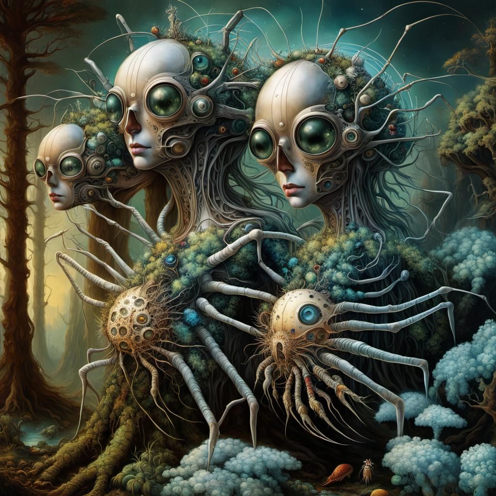 Mother Mycelium on the Margins of Mind and Matter.