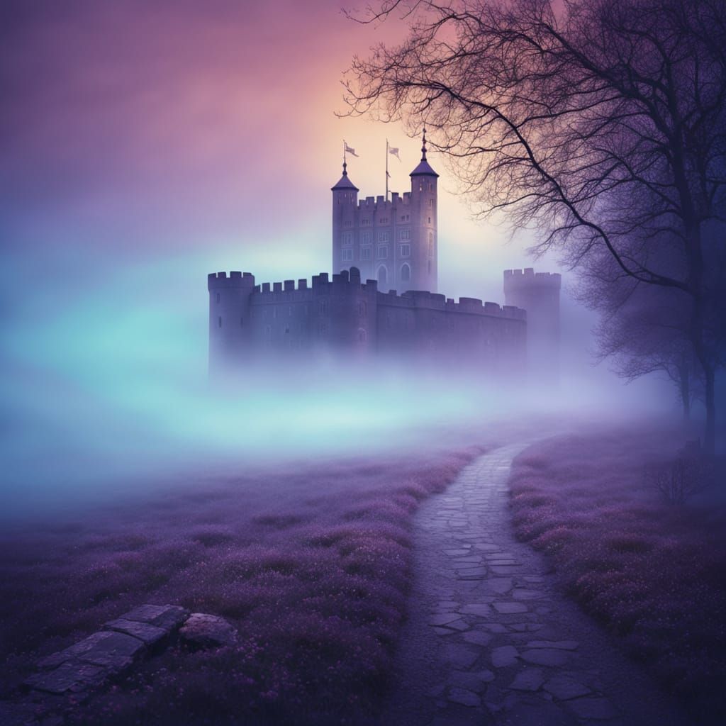 The Tower of London in Whimsical Fantasy