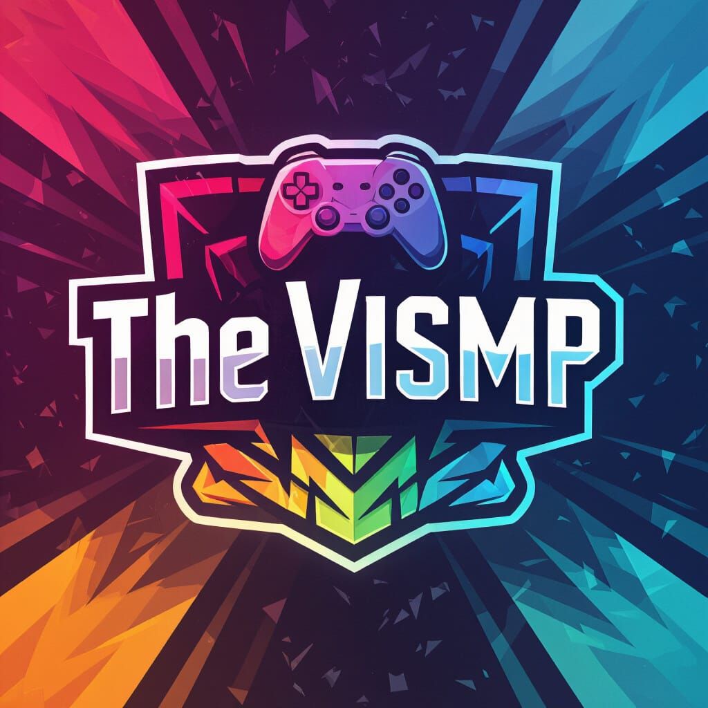 TheVIsmp Gaming Logo - Modern & Sleek Design