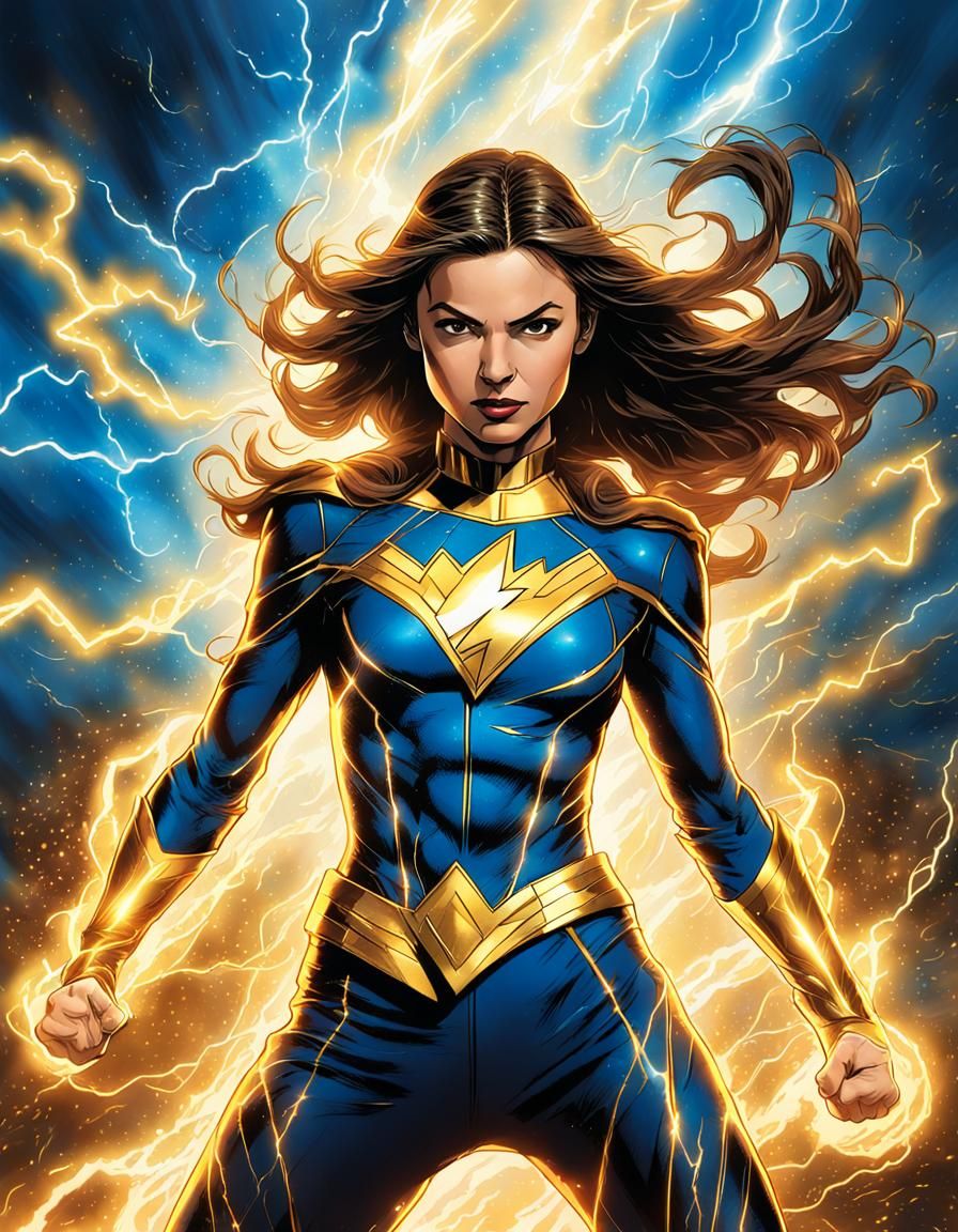 Victoria Justice as Mary Marvel - Cinematic DC Superheroine
