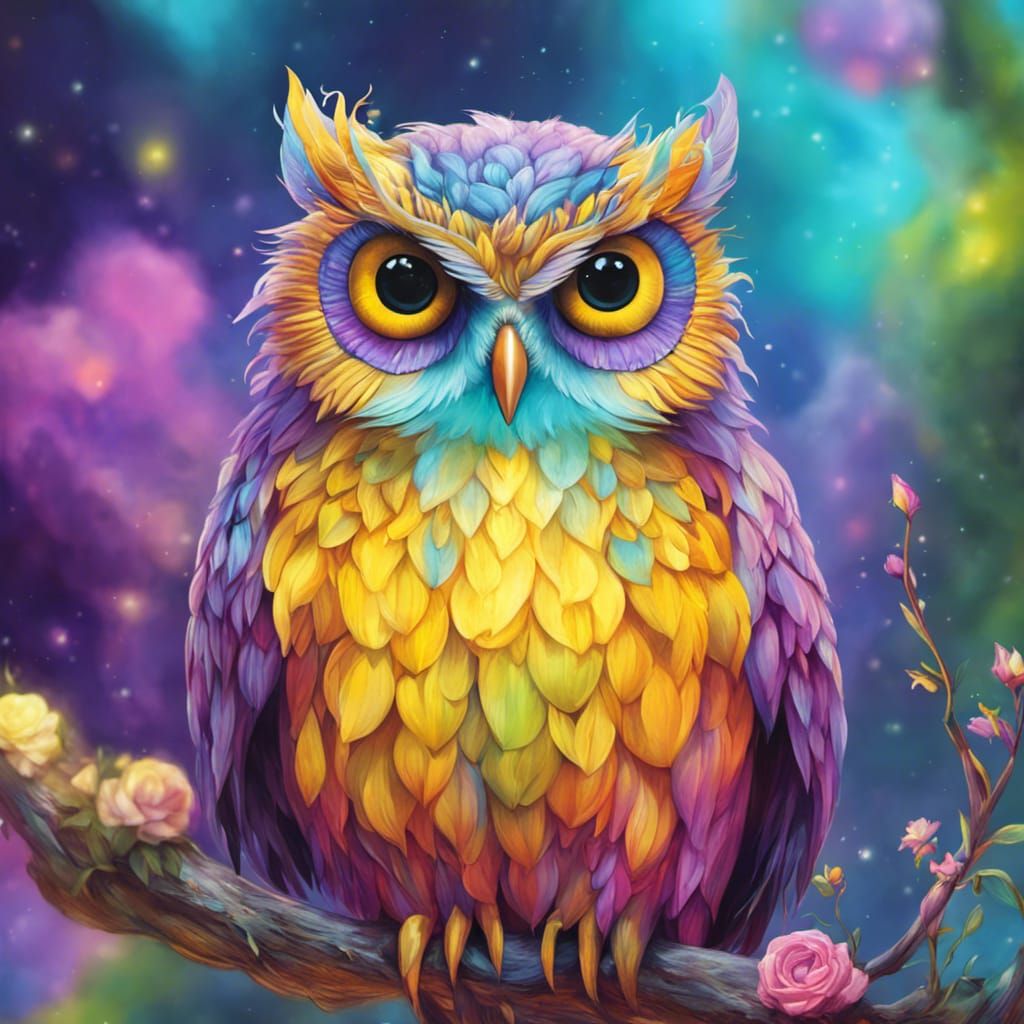 Pastel Owl