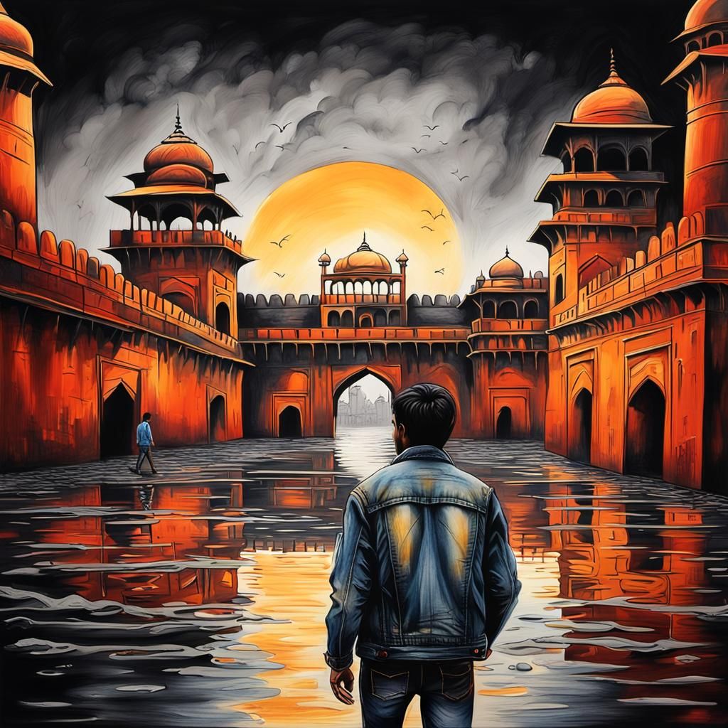 Atmospheric Portrait of Urban Decay in Old Delhi