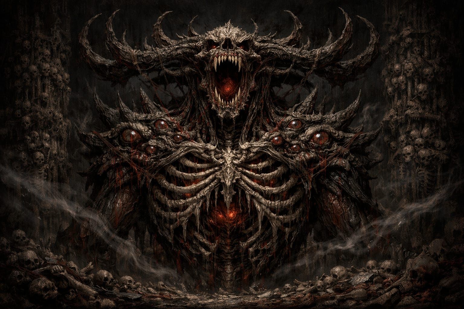 Immense Demonic Eater of the Dead Creature