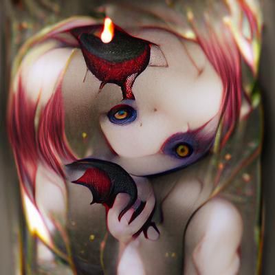 Ethereal Lilith Emerges from Darkness in a Gothic Renaissanc...