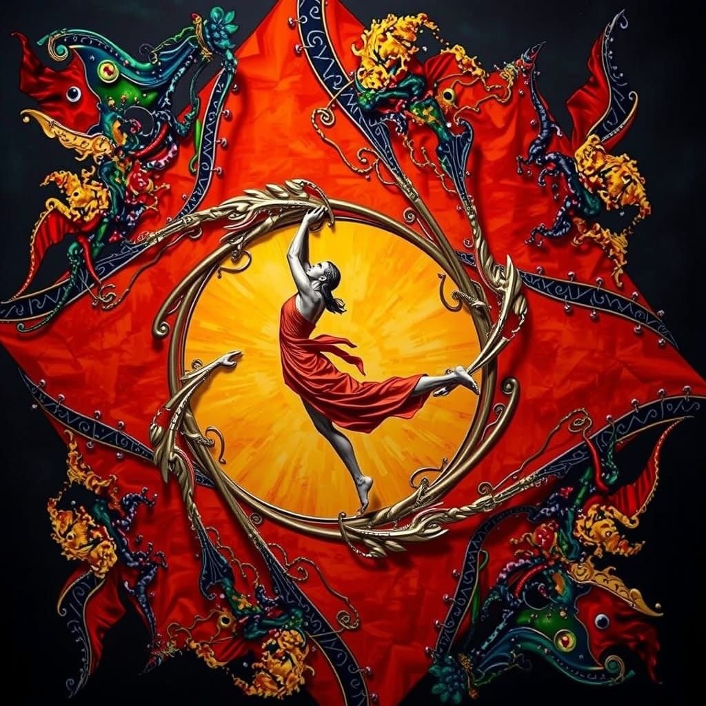 Hyperrealistic Sculpture: Dance of Birth, Death, Infinity