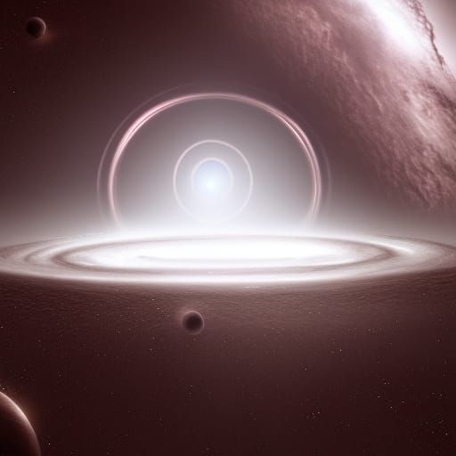 Cosmic Vortex in a Dazzling Celestial Landscape