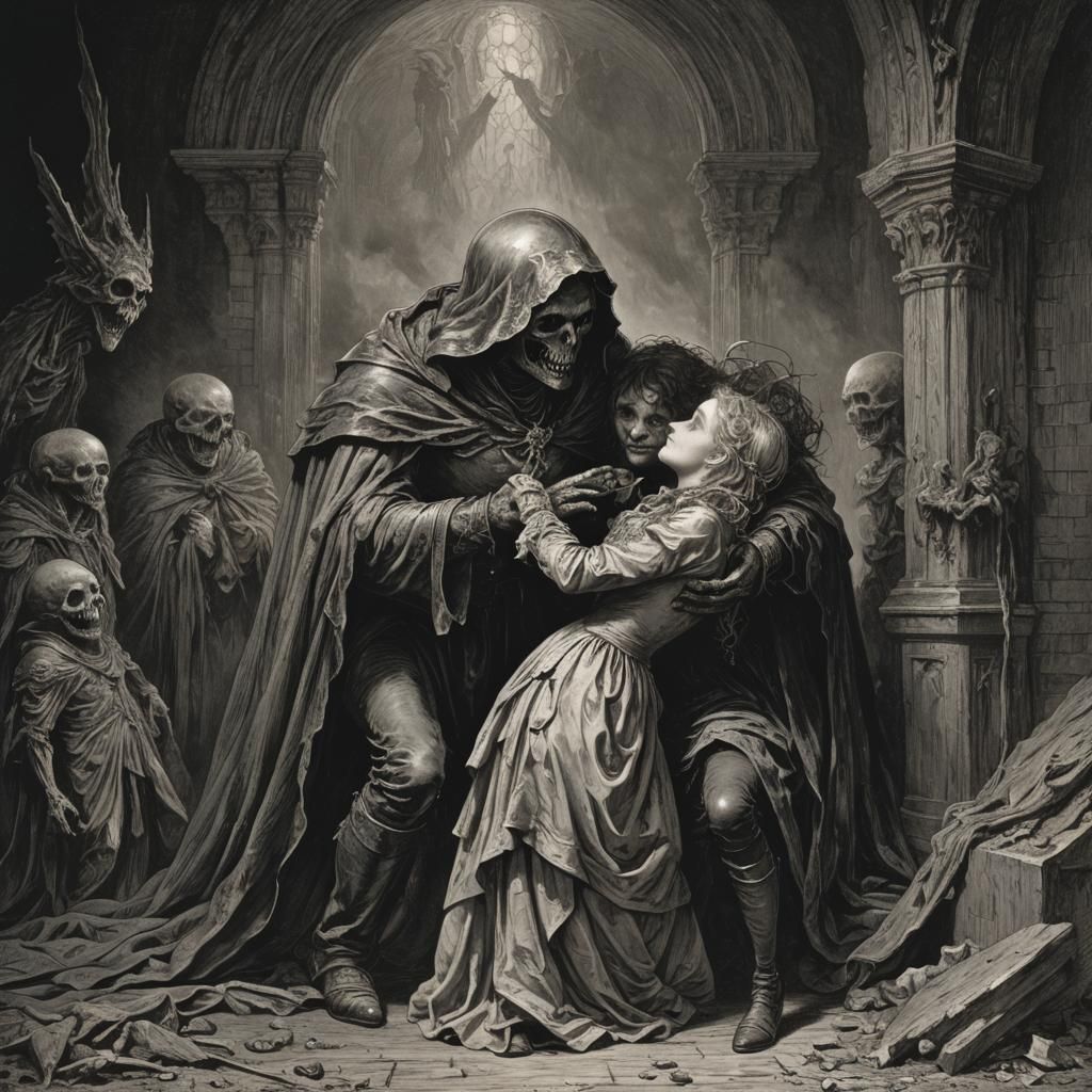 Romantic Horror's First Kiss