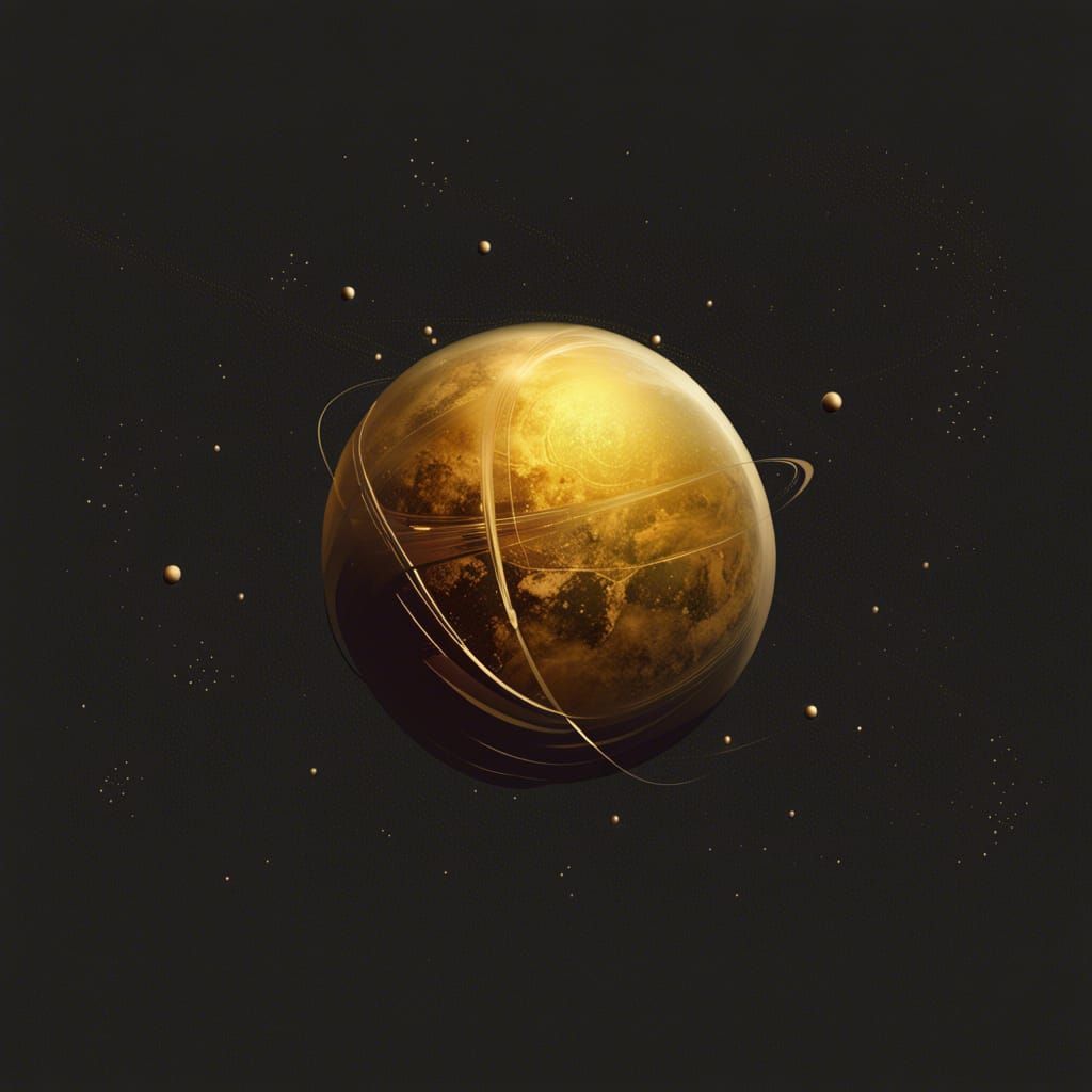 A Shimmering Golden World