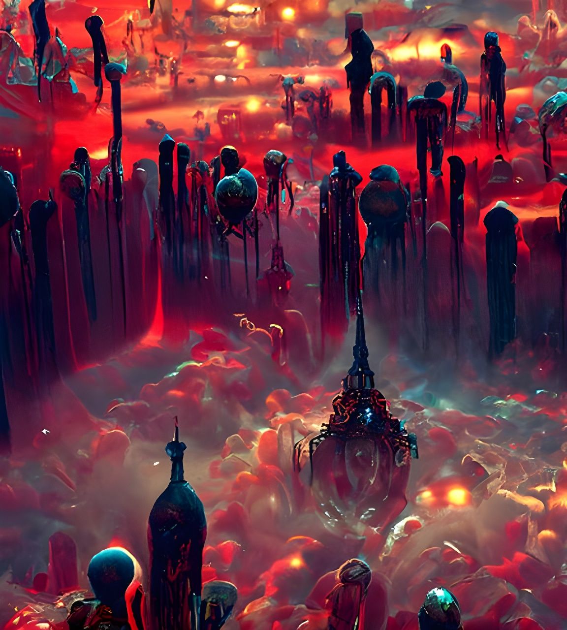 Cosmic Apocalypse in Brilliant Colors