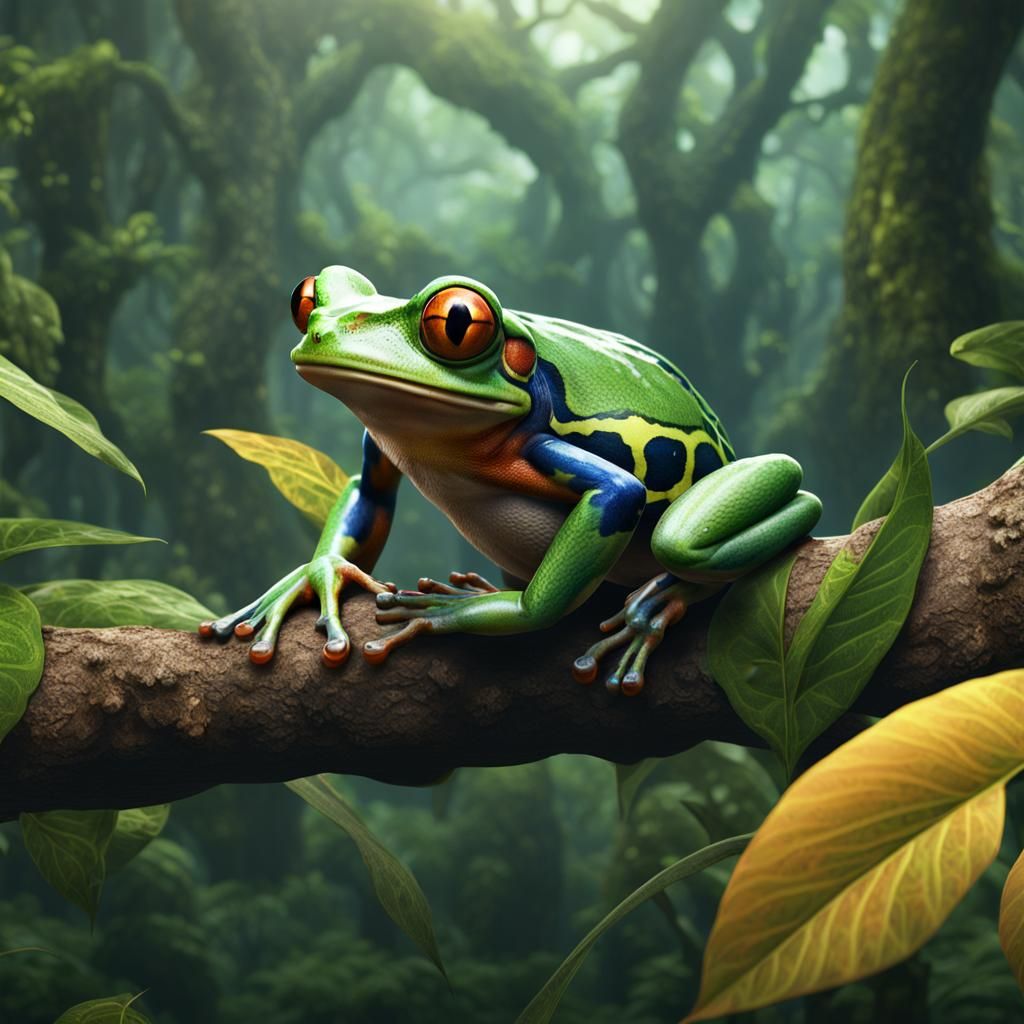 Tree frog.