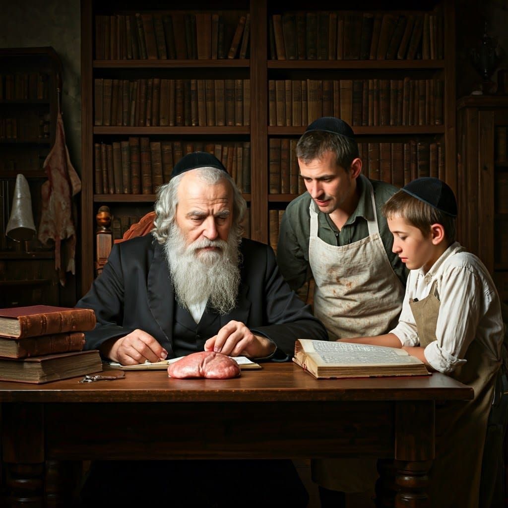 Distinguished Rabbi Ponders Kashrut in 18th-Century Study