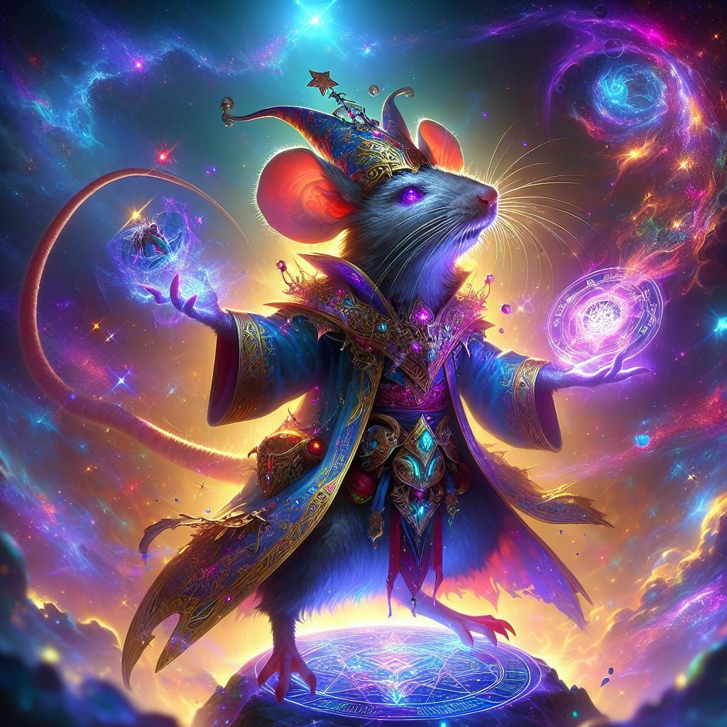 Spectacular Cosmic Saviour, Rat Mage Defending the Multivers...