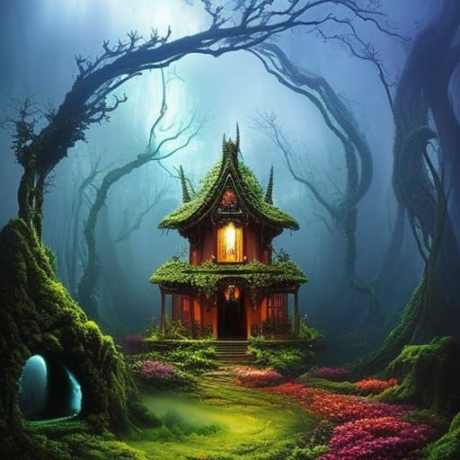Dark Fairy House 3