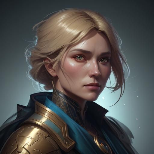 Girl from Ukraine in Triadic Colors