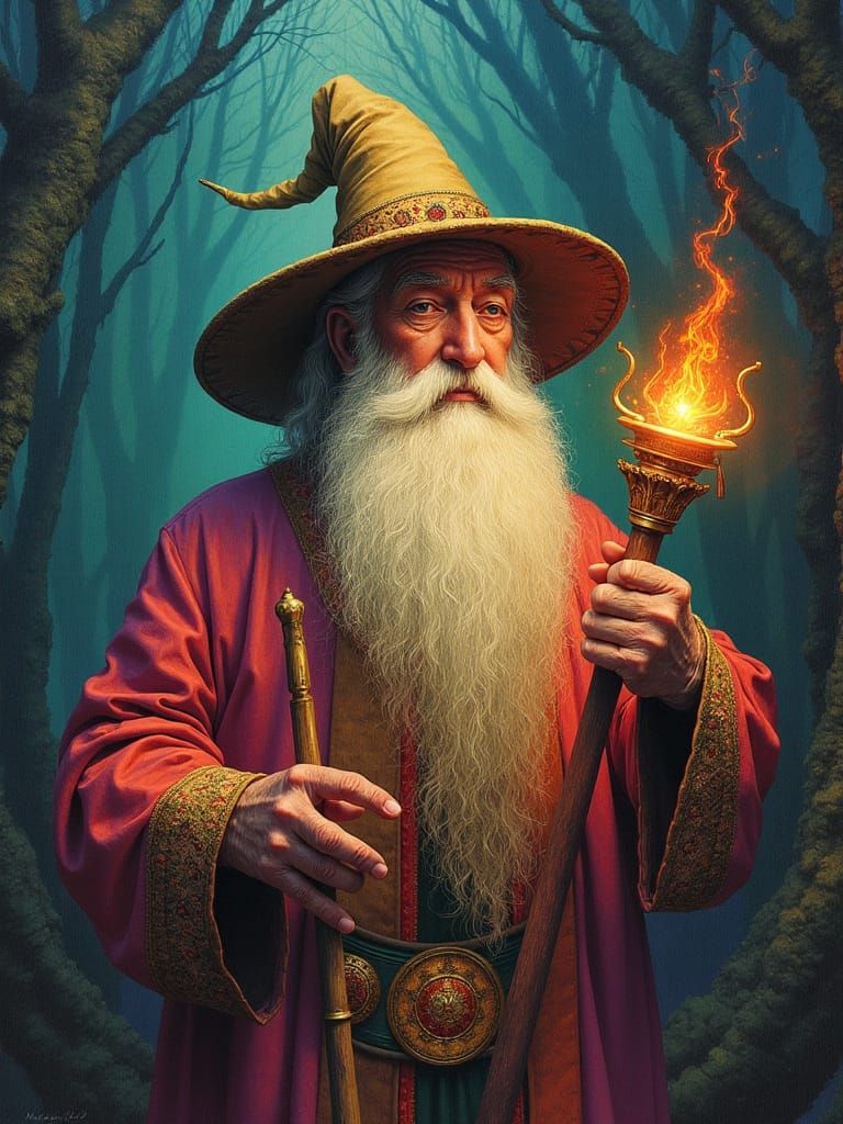 <lora:Somniorum:0.5> in a fusion of surrealism and portraiture in the style of fairy tale fantasy and modern art :: a DM...