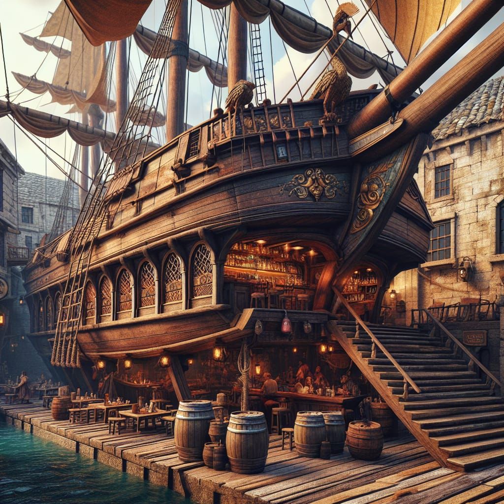 Vintage Galleon Tavern Echada: A Maritime Haven