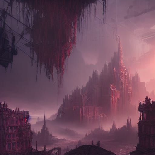 Dark Fantasy Hospital in a Mysterious World