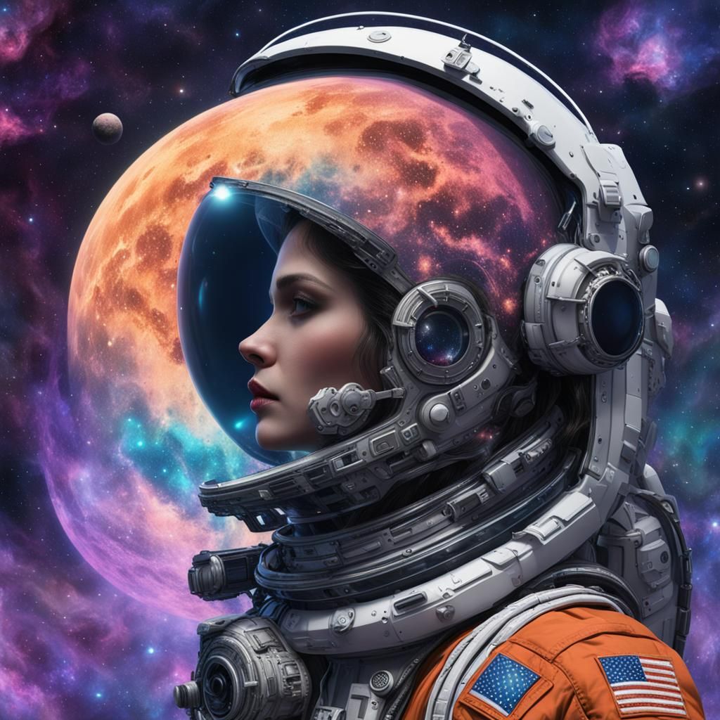 Celestial Voyager in Aetherpunk Galaxy