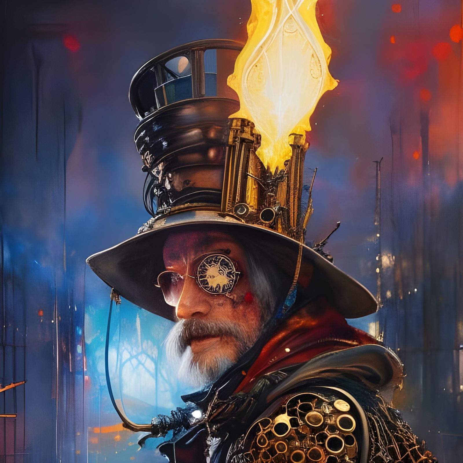 Steampunk Wizard