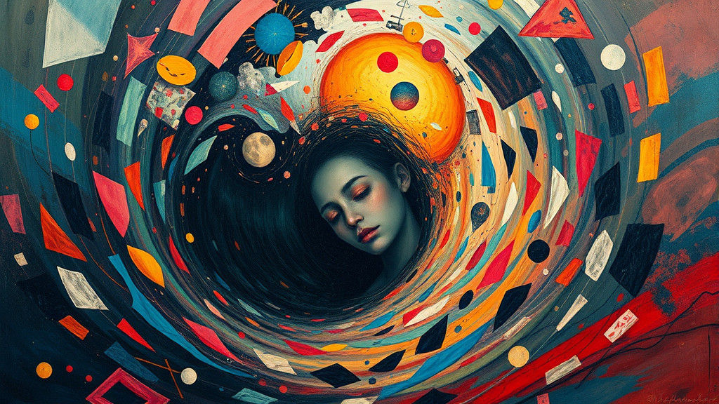 Ethereal Turbulence in Dreamlike Abstraction