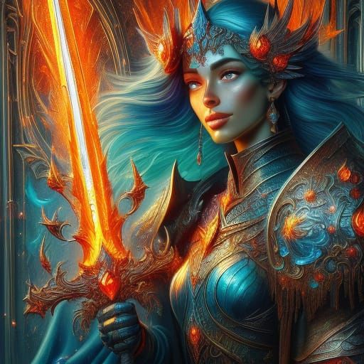 *Flaming Fire Sword*