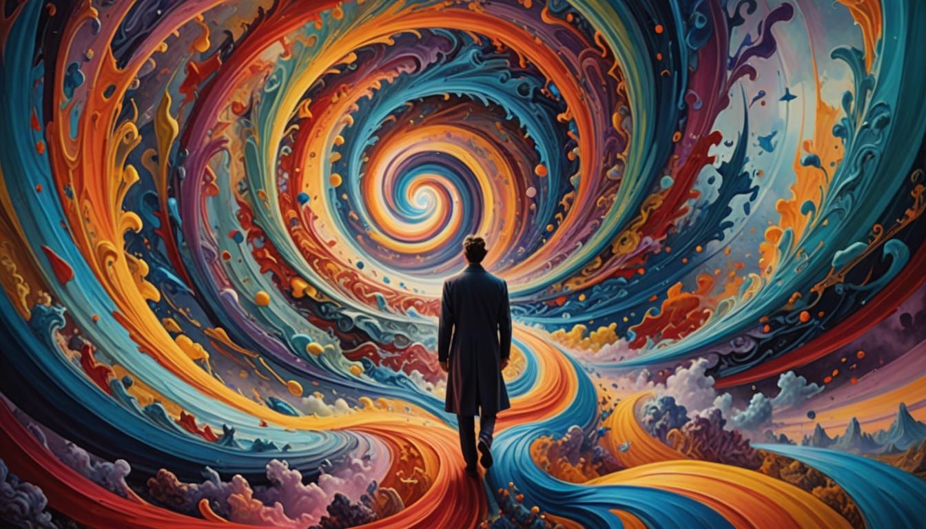 Ethereal Vortex: A Dreamlike Journey Through Infinite Realit...