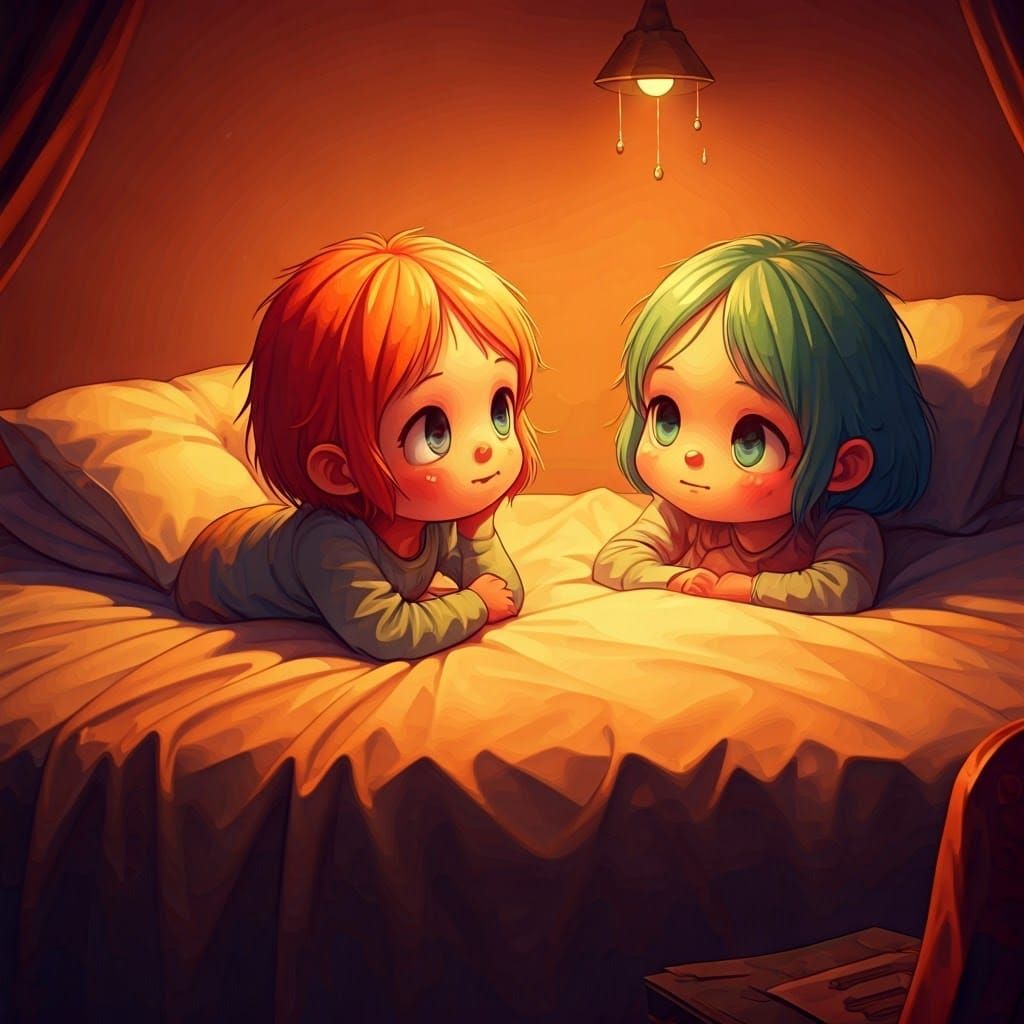 Comical People Enjoy Morning in Whimsical Paper Paradise