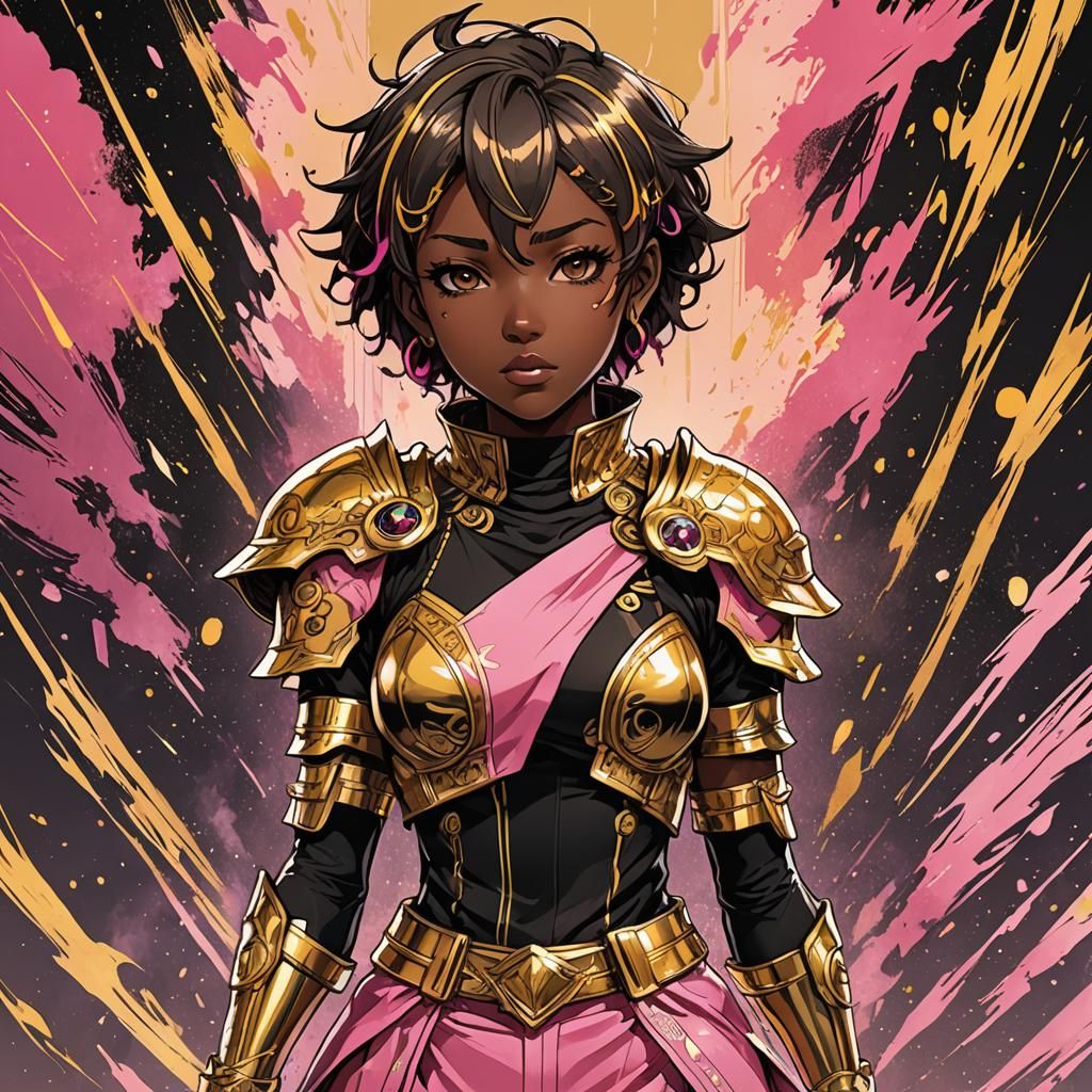 Elegant Black Heroine Rises in Vibrant, Cel-Shaded Final Fan...