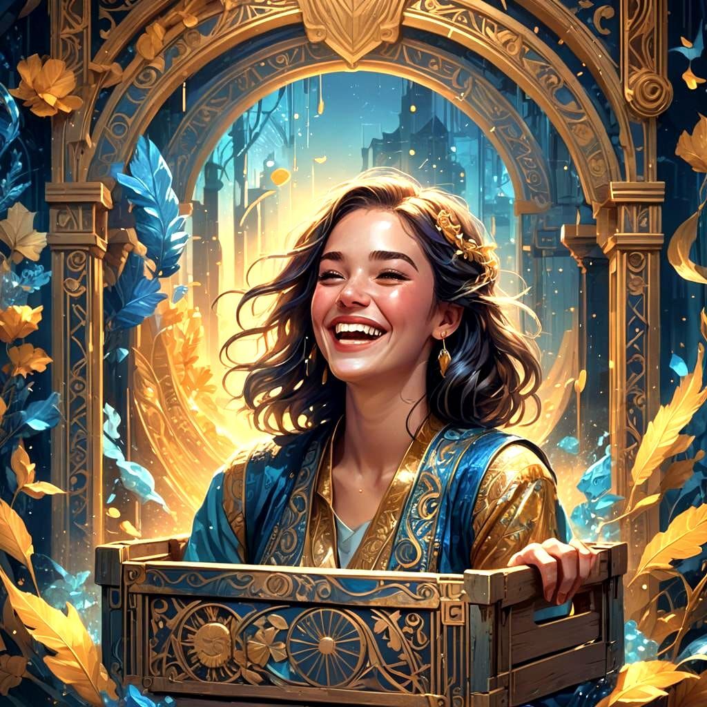 Enchanting AI Girl with a Captivating Smile