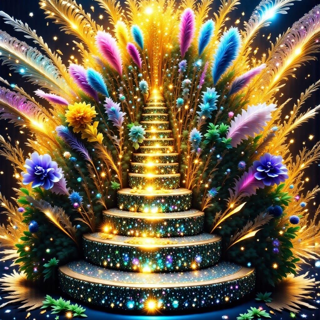 Vibrant Spiritual Sanctuary in Tropical Paradise